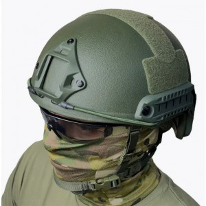 Баллистический шлем БР1 Fast Ops-Core с системой Team Wendy олива